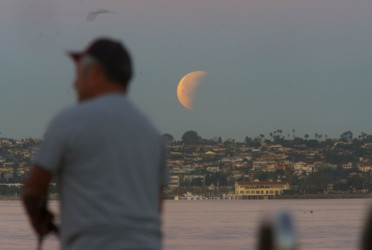 Super Blue Blood Moon, San Diego