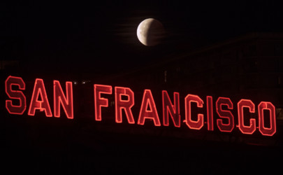 Super Blue Blood Moon, San Francisco