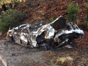 In Burbank, CA, major mudslides have wreaked havoc and caused damage to neighborhoods and businesses. (PHOTO: May Lee)