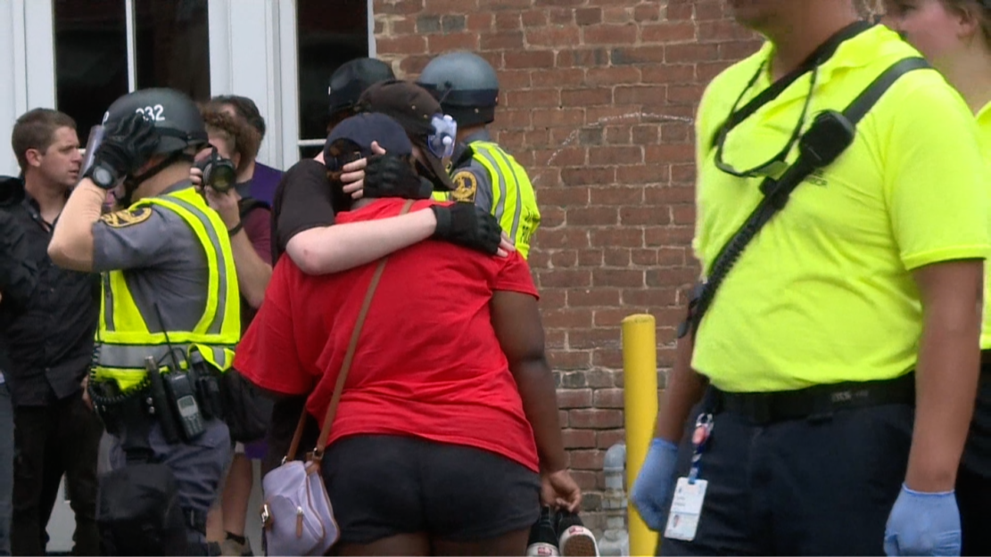 On the second day of protests, 32-year-old counter protester Heather Heyer was killed when a man deliberately drove his car into the crowd.